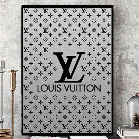 peinture louis vuitton|louis vuitton canvas wall art.